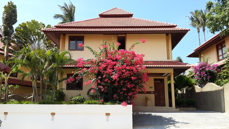 Tropical Garden House - front view